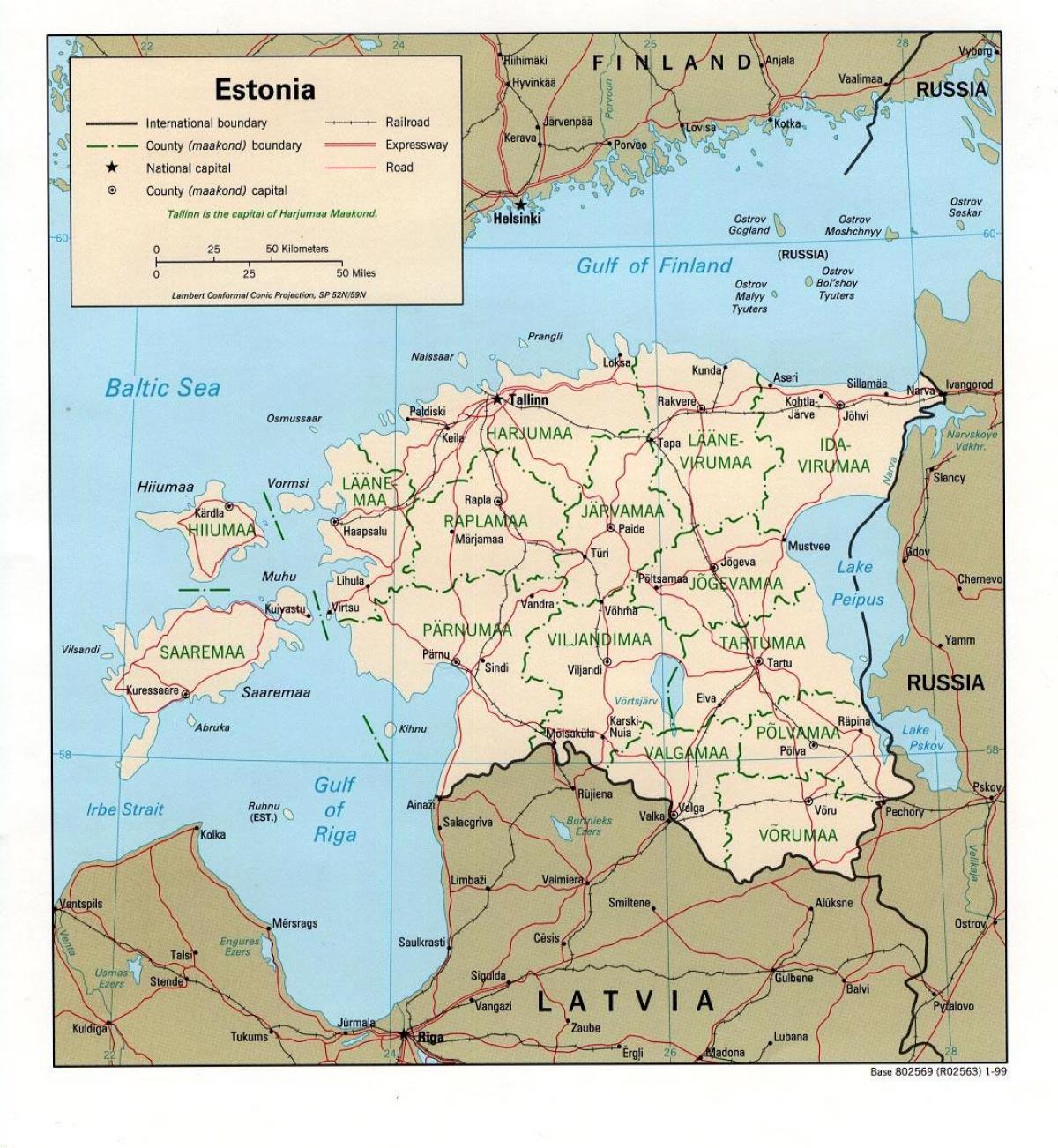 térkép Észtország térkép helye