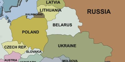 Térkép térkép Észtország környező országokban