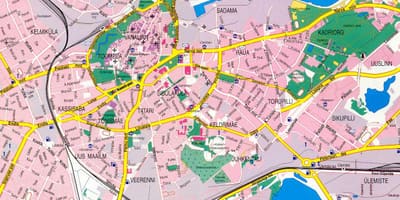 Térkép tallinn, Észtország 